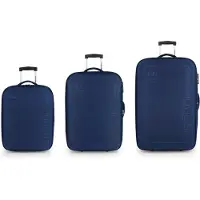 Gabol Ensemble de bagages bleu foncé