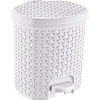 Keeeper 1030151900000 Poubelle de toilette à pédale "tjark", 3 litres, blanc nordique