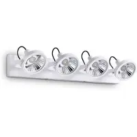 Ideal Lux plafonnier Glim 4-flg. blanc 200217