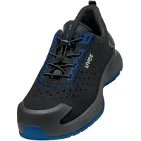 Uvex chaussures basses de sécurité 1 x-craft S1, noir/bleu noir/bleu 44