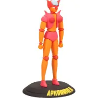 SD Toys Figurine Mini-Aphrodite en caoutchouc Mazinger Z, 7 cm, orange Orange, taille unique