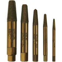 Peddinghaus Handwerkzeuge Vertriebs Kit d'extracteurs de vis Hitrac TP tailles 1-5, 46754-200