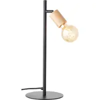 Brilliant Lampe de table Tiffany noir