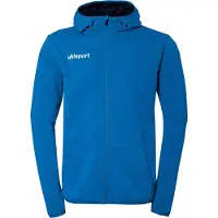 Uhlsport Veste à capuche Essential - bleu azur, taille : XXL