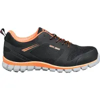 Safety Jogger Chaussures de sécurité LIGERO S1P SRC ESD, ultra-légères, style sportif, taille 45, noir/orange