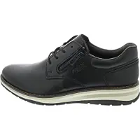 Rieker Chaussure à lacets 'Schnürschuh Herren 14706 00 Glattleder in schwarz' noir