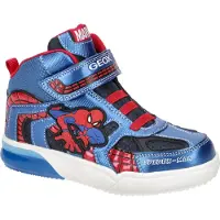 Geox Baskets montantes enfant J GRAYJAY BOY C garcons - Bleu - 32