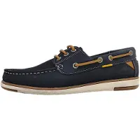 Camel active : Chaussures pour hommes, chaussures de ville, mocassins, couleur bleue, style décontracté
