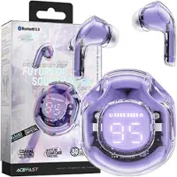 Acefast T8 Casque sans fil intra-canal Tws Bluetooth - Violet