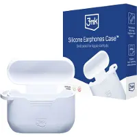 3MK Apple Airpods Pro - Étui en silicone pour Airpods blanc