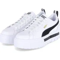 Puma Baskets basses 'Mayze' noir / blanc