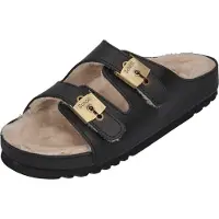 Scholl Chaussures femme mules KIM FUR - black, taille:36 EU