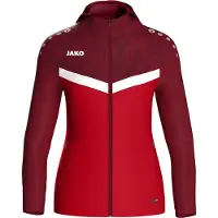 Jako Iconic Veste à Capuche Femme - Rouge / Bordeaux