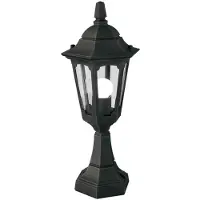 Elstead Lighting Lampe d'extérieur sur pied, noire, E27, 60 W, Parish Mini Elstead