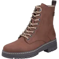 Rieker Bottine à lacets doublée à froid jusqu'à 35 mm de talon (casual) 73850-24