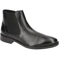Geox Bottine GLADWIN, cuir lisse, noir, homme