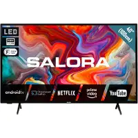 Salora SMART40TV - 40 pouces - TV intelligente - Téléviseur - Téléviseur Full HD - LED - Noir