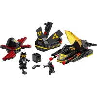 LEGO 40580 Space System - Vaisseau spatial Blacktron - classique des années 80 [set exclusif]