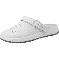 ABEBA Sabot Active blanc perforé avec boucle Taille 44 (OB, 44)