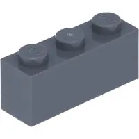 LEGO 10 pièces 3622 Brick 1x3 Part Basic Bricks 10 Gris foncé