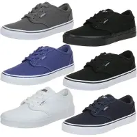 Vans Baskets Vans Enfant Asher Checker Sidewall Drizzle White-Taille 30