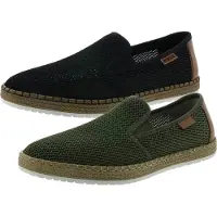 Rieker Herren Schuhe Halbschuhe Slipper B5276, Taille:43 EU, Couleur:Noir