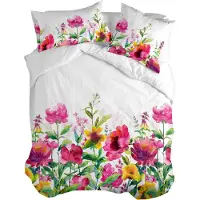 Happy Fiday Home Housse de couette HappyFriday Cassia Multicolore 155 x 220 cm