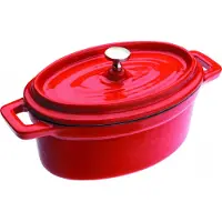 Ibili Mini Oval Cocotte 15x10x6 Cm Rouge