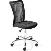 Ebuy24 Bonnie chaise de bureau noir.