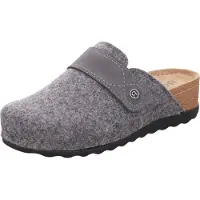 Rohde Chaussons d'intérieur pour femmes, type pantoufle, confortables, gris, pour un usage quotidien