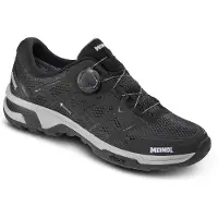 Meindl Chaussures de sport Bike&Walk GTX pour hommes, chaussures de randonnée outdoor, chaussures de marche, couleur noire, pour le quotidien