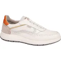 Pikolinos pour homme. M7W-6423C1 Salamanca Leather Sneakers white (41), Cuir, Blanc, Plat, Lacets, Casuel