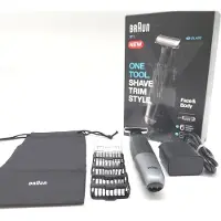 Braun Series X 81753428, raclette, noir, gris, boutons, 0,5 an, batterie, nickel-métal hydrure (NiMH)