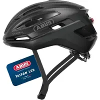 ABUS Casque vélo 44650 - TAIPAN LED velvet black L
