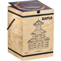 Kapla MA2 280 CASE Plaquettes en bois + livre d'art