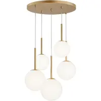 Maytoni Lampe à suspendre Basic form Gold MOD321PL-05G1