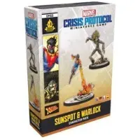 Atomic Mass Games Marvel Crisis Protocol - Sunspot et Warlock