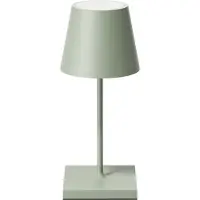 Sigor Lampe de bureau à batterie NUINDIE USB-C Mini 250 mm vert sauge