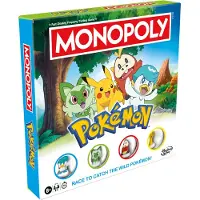 Hasbro Monopoly: Gra Planszowa Pokémon w Wersji Angielskiej dla Fanów