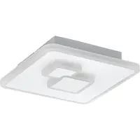 Eglo Lumière LED de plafond Cadegal 20x20cm - blanc