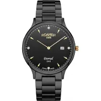 Roamer Montre pour homme 863833 45 55 50, noire classique, pour les couples
