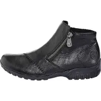 Rieker Boots 'Stiefel Damen L466301 Kunststoff (Synthetik) in schwarz' gris
