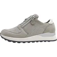 Waldlaufer Chaussures de sport pour femmes , modèle Hiroko, lacets, couleur grise, style décontracté