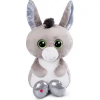 Nici Glubschis peluche Donkey Donki 45cm, VERT