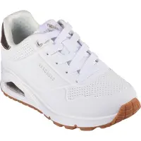 SKECHERS Baskets 'Uno Gen1 - Shimmer Away' blanc