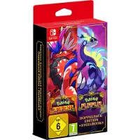 Pokemon Scarlet And Purple Twin Pack + Steelbook