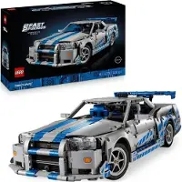 LEGO Technic Nissan Skyline GT-R (R34) 2 Fast 2 Furious, Set Adulte, 1410 Pièces, Modèle à Construire