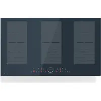 Klarstein Delicatessa 90 Full Flex Plaque À Induction Encastrable - 6 Zones, 10500 W, Flexizone, Thermoboost, Verrouillage Parental, Minuterie, Vitrocéramique, 90 cm