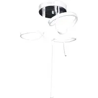 Näve LED plafonnier ; Couleur : argent, 1186859
