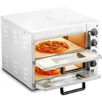 Vevor Four à Pizza Commercial Four Électrique de Comptoir 40,64 cm Extérieur